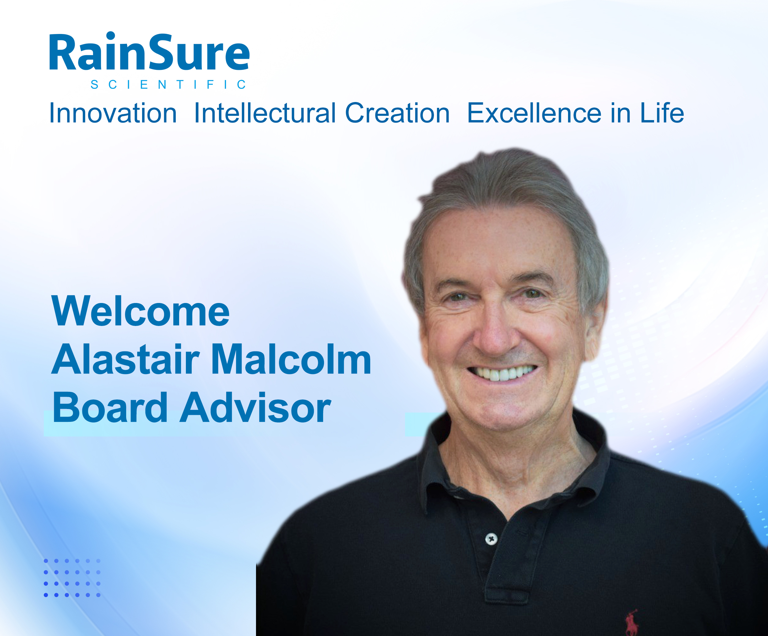 نرحب بمستشار مجلس إدارة Alastair Malcolm