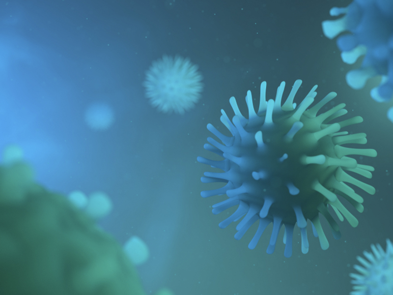 باستخدام RT-QPCR عن طريق اكتشاف جينات SARS-COV-2 في العينات السريرية ، الكواشف الرقمية PCR