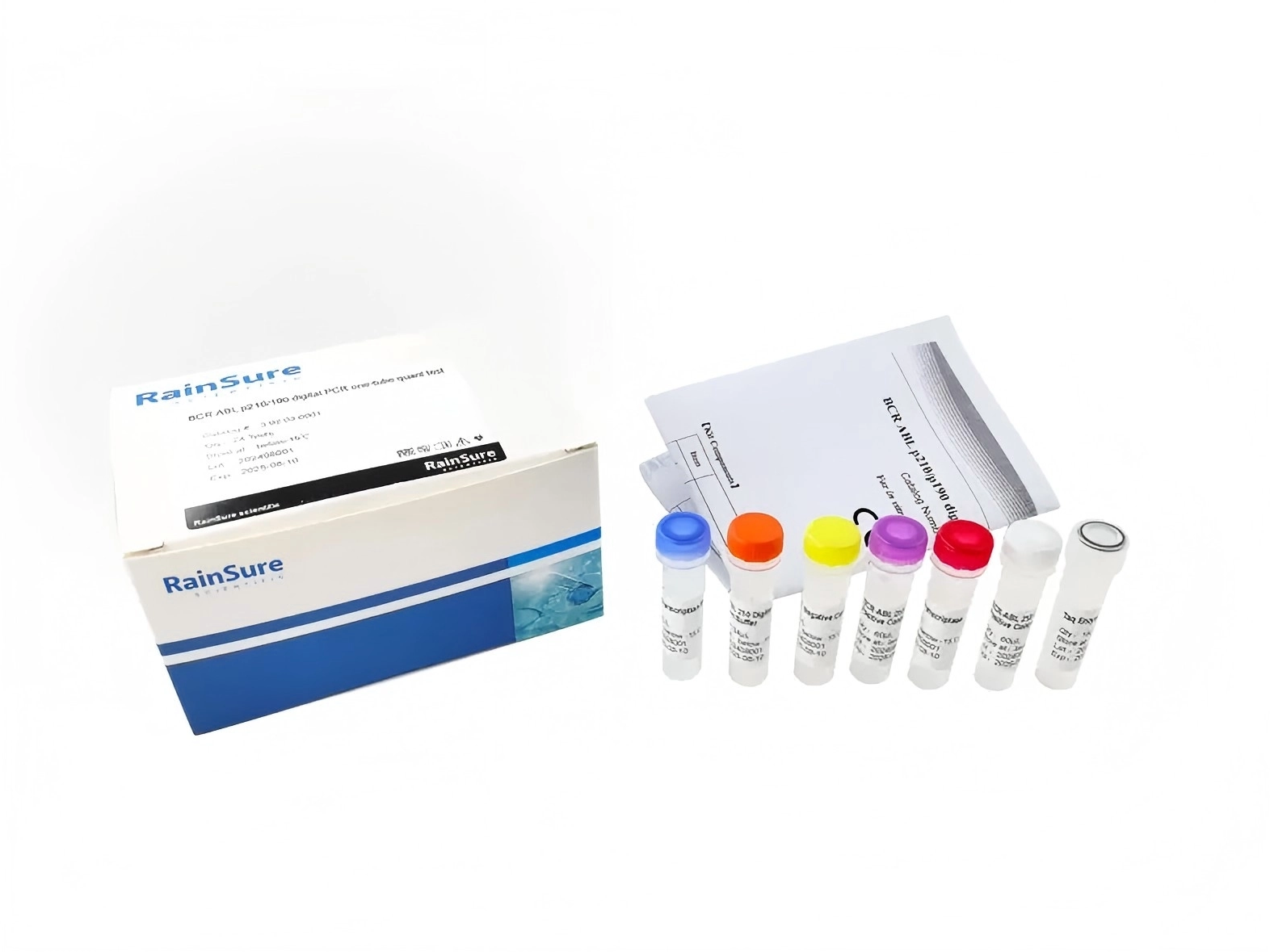 Rainsure العلمي البشري BCR-ABL (P210) مجموعة الكشف عن الجينات الانصهار: المعيار الذهبي في PCR الرقمية لـ CML